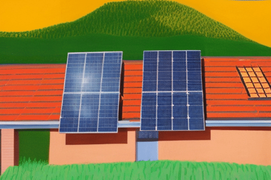 Australian roof with solar on top